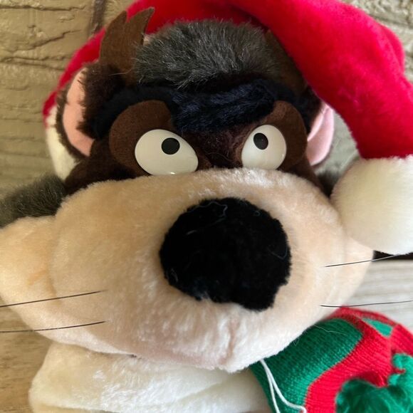 Warner brothers TAZ plush stocking 1997 - Picture 2 of 10